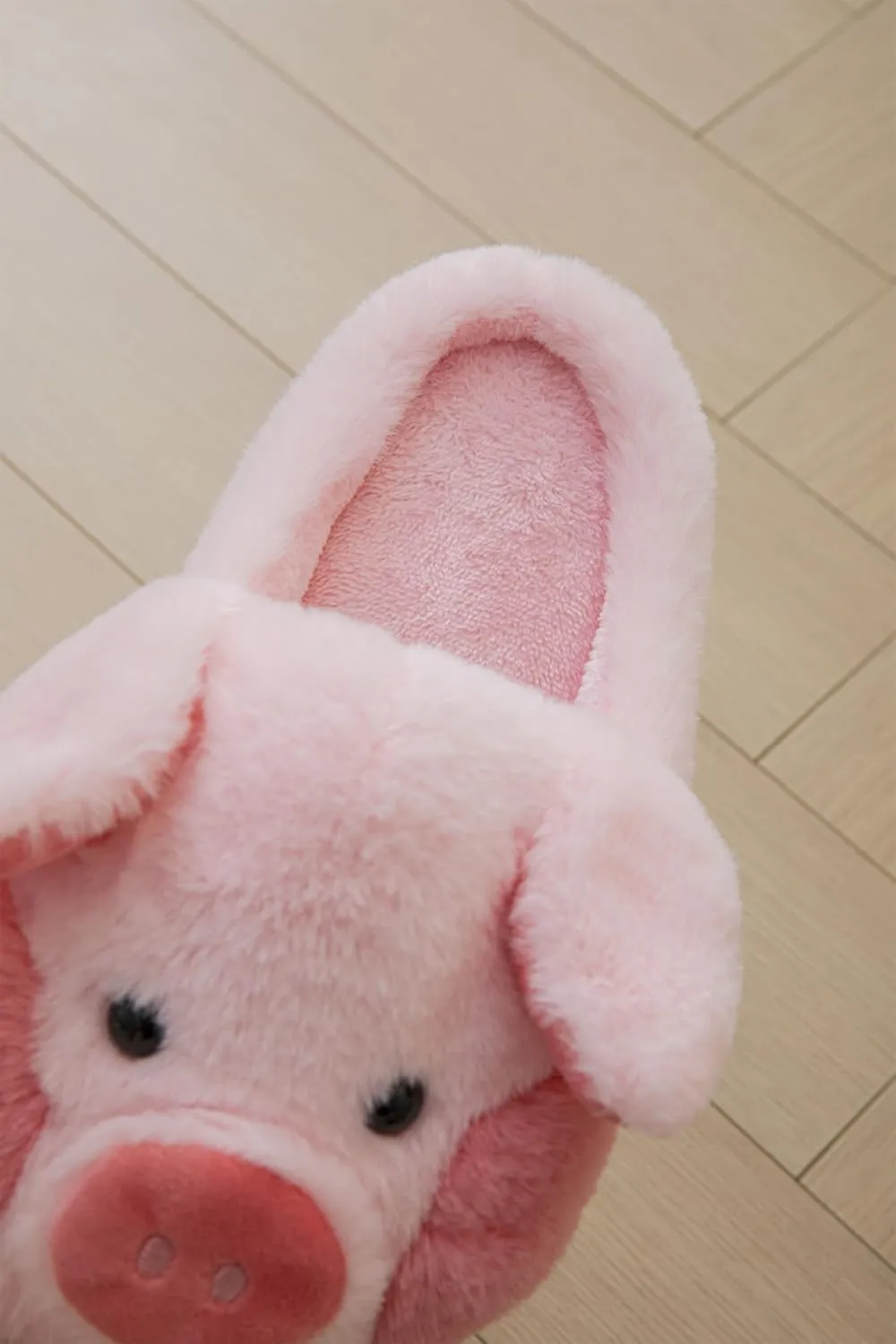 YILANLAN Adult Cotton Slippers PIg Slippers Home Slippers Plush Slippers Animal Slippers