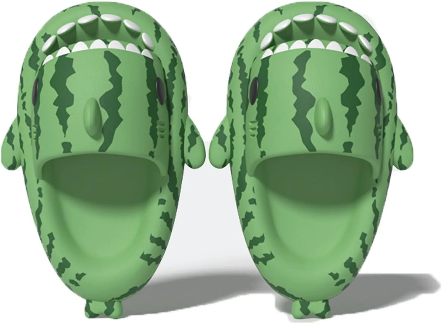 Zureto Shark Cloud Slides, Cute Cartoon Shark Slippers Indoor Outdoor Slippers for Women Men