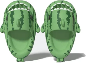 Zureto Shark Cloud Slides, Cute Cartoon Shark Slippers Indoor Outdoor Slippers for Women Men